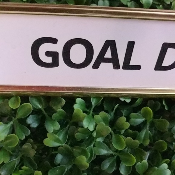 Desk office Home School plaque Goal Digger - Picture 2 of 8